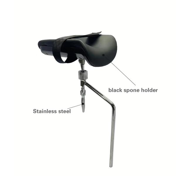 Color black leg rest hospital gynecological special suitable for pregnant women