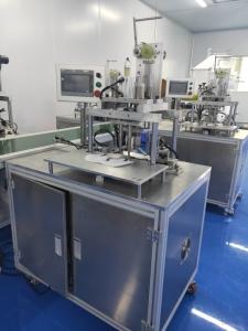 China Semi Automatic KN95 Mask Side Edge Sealing Pressing Machine / Manual N95 Mask Making Machine wholesale