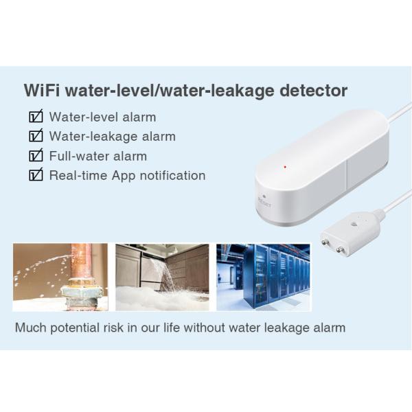 Tuya Smart Life Manufacturer Wifi Smart Water Leakage Detector With A Variety Of Smart Accessories
