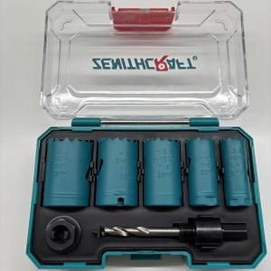 7PC Bi Metal Hole Saw Kit  High Speed Steel HSS Teeth