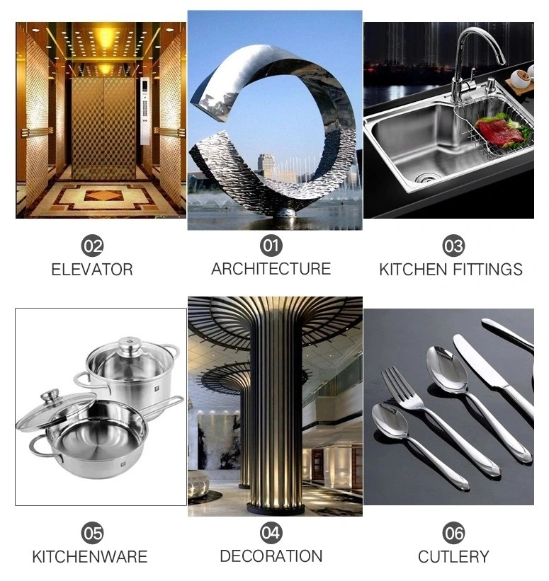 904L 2507 Seamless Stainless Steel Round Pipe 4K 8K Finished Shining Surface