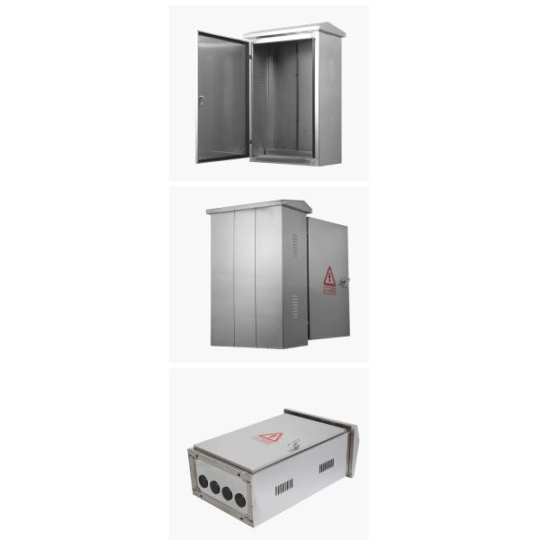 304 Stainless Steel Weatherproof Distribution Box Wall Mounted Floor Standing Metal Junction Box