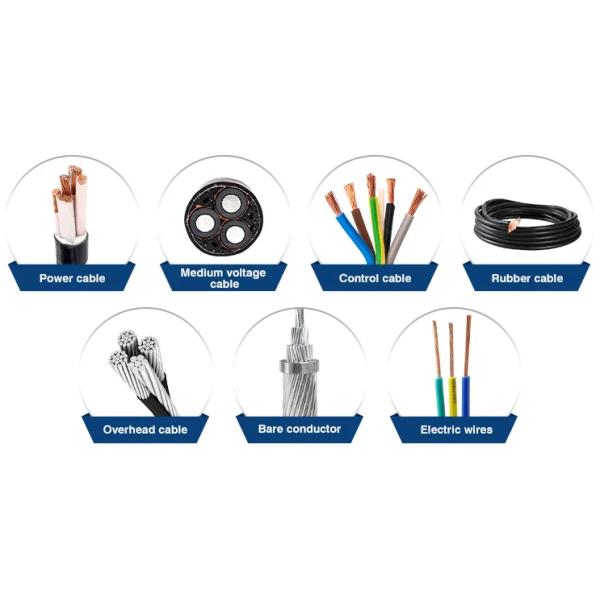 Xlpe Insulation Round Wire Medium Voltage Copper/Aluminum Power Cable for Industrial
