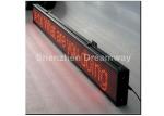 Single Red LED Scrolling Message Display 5V 40A , single line P 10 LED Message