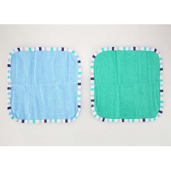 4pk Woven Washcloth 9x9" 300GSM 100% Cotton Quick Suction Sweat