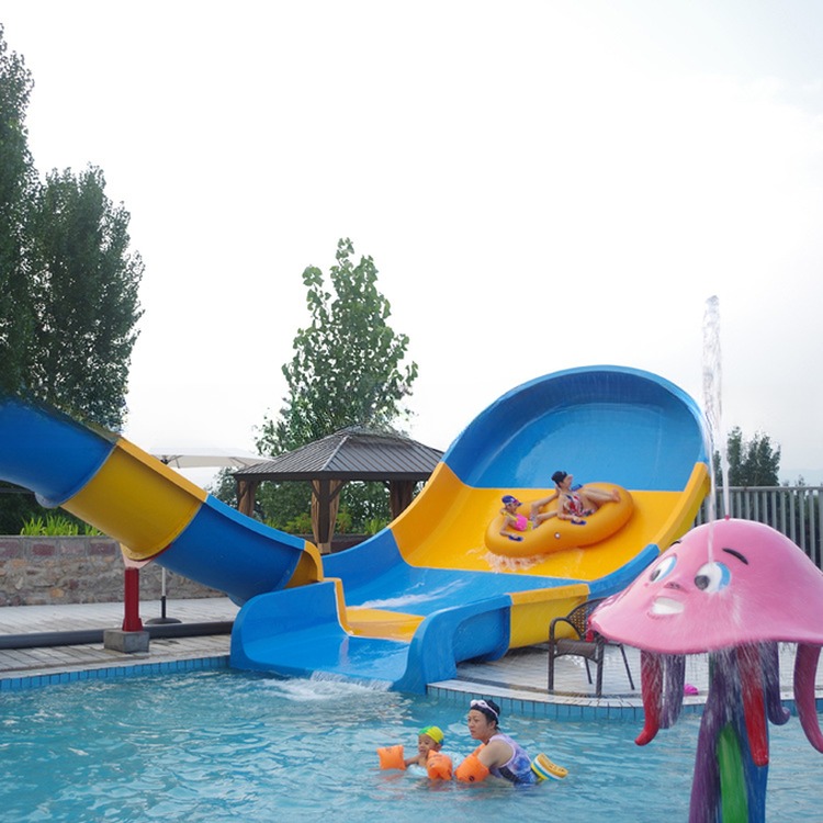 Fiberglass Kids Mini Tornado Slide for Water Amusement Park (2-Person)