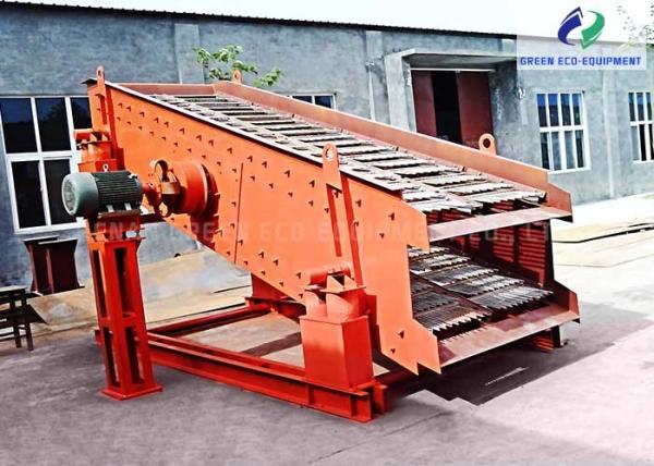 Quality High Efficiency Mining Vibrating Screen , Vibro Separator Machine 0-80t/H Capacity for sale