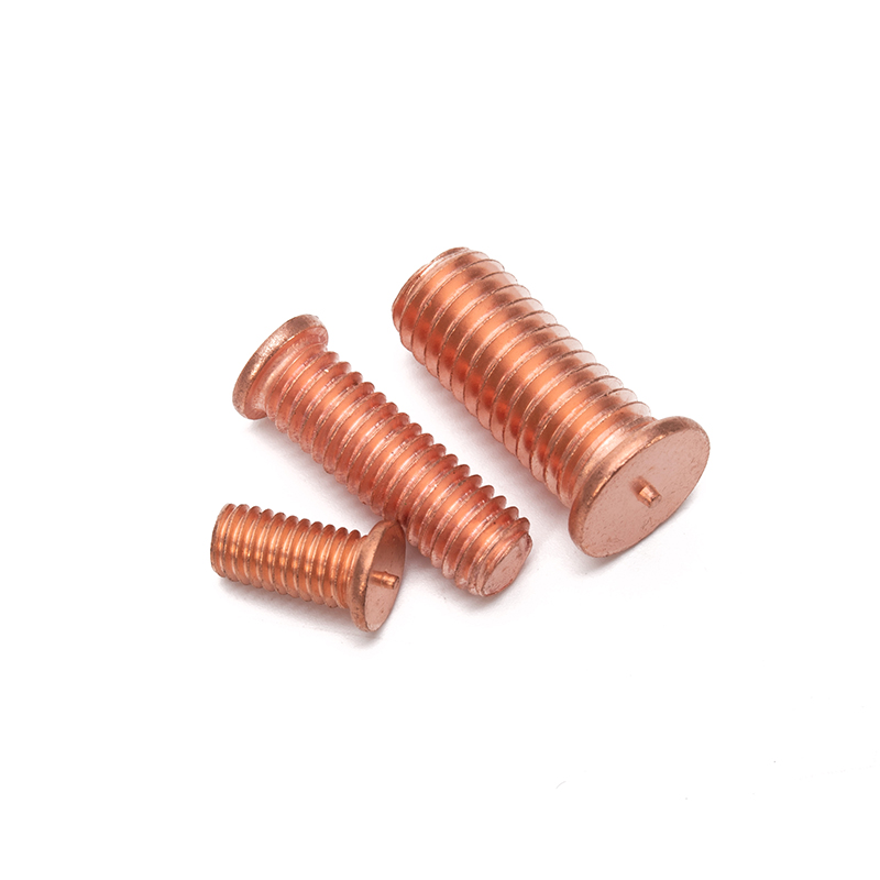 Durable M3-M12 GB Standard Bright Carbon Steel Stud Welding Bolts with Copper Plating and Tip Ignition