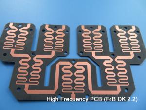 China F4BTM300 PCB 2-layer, 40 mil thick, immersion gold, suitable for radar, microwave, and RF applications wholesale