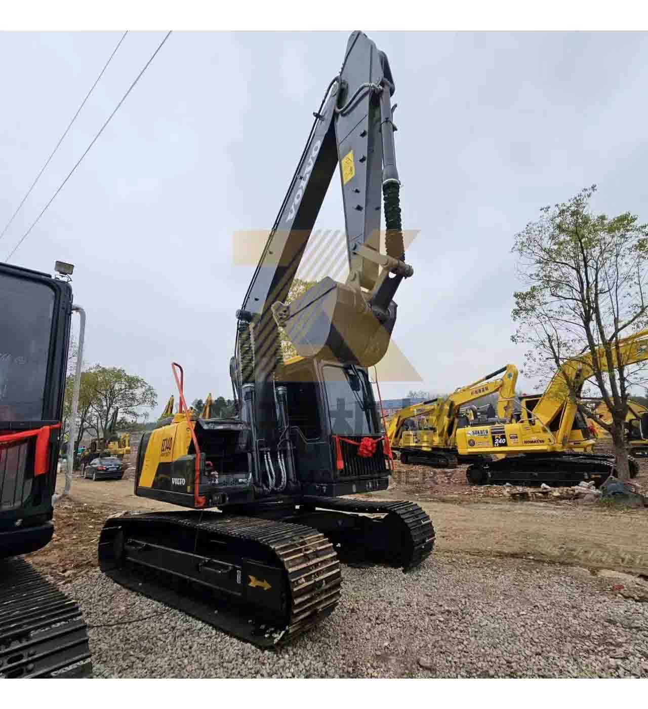 Volvo Ec140 Excavator Secondhand with Excellent Condition and 1200 Working Hours in Used Construction Industry