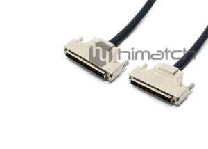 Metal Cover Screw External SCSI Cable , DB 100 Pin Male To SCSI DB 100 Pin SCSI Cable