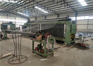 China Galvanised Double Twist Gabion Wire Hexagonal Mesh Machine PLC Automatic wholesale