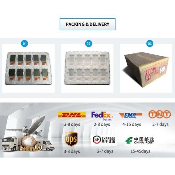 STN OLED Display Module 3.8 Inch Monochrome LCD Display Module