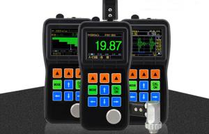 China OLED Screen Echo-Echo Mode Non Destructive Ultrasonic Thickness Gauge with Color Waveform wholesale