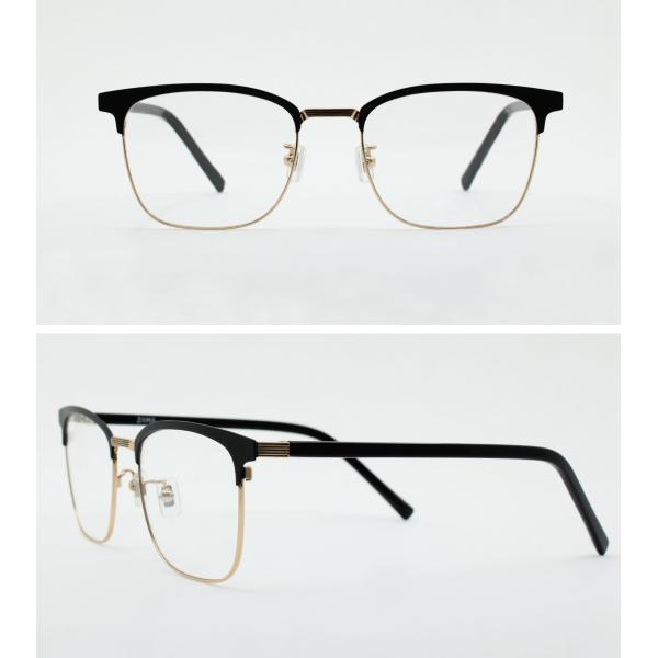 Unisex Rectangular Metal Eyeglasses with Handmade Acetate Combination Eye Frames Blue Light Blocking Reading Glasses