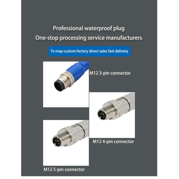 M12 High Standard M15 PVC Waterproof Cable Connectors