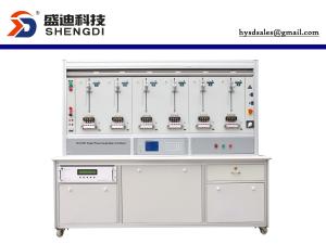 HS-6103F Single Phase Energy Meter Test Bench-6 Position,0.05% accuracy,0~100A Current output