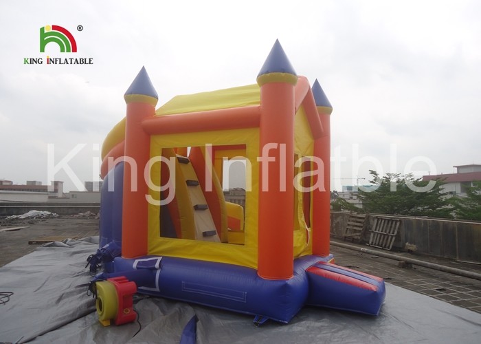 Little Cute Combo Inflatable Bounce Jump House Water Slide For Kids Slide Fun