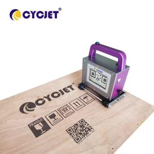 China Portable Handjet Inkjet Printer Handheld CYCJET Batch Number Printer Wooden Case wholesale