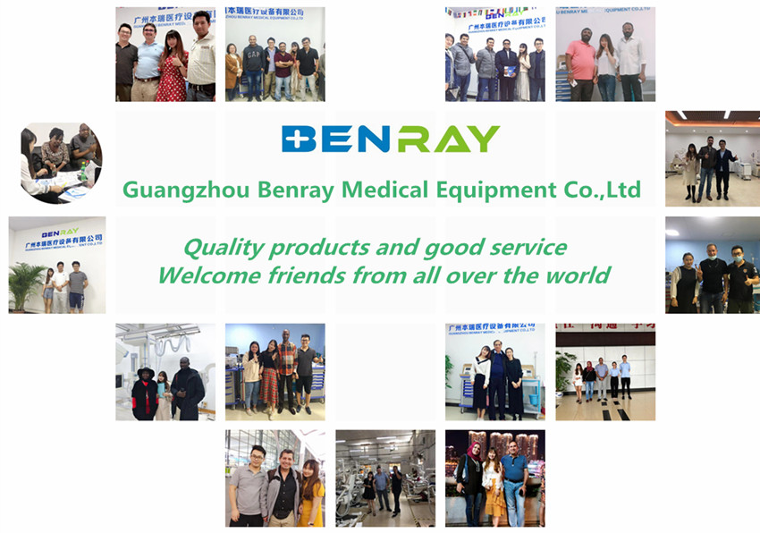 Three Cranks Manual Hospital Bed With Luxury Four Fold PP Guardrails