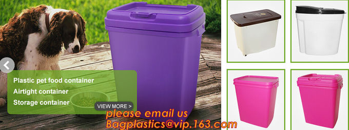 China Supply Pet Product Ceramic Dog Food Storage Container, Airtight Plastic Food Storage Container, Storage Barrel Pet