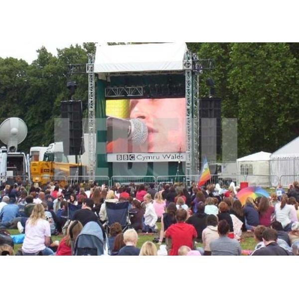 RGB Outdoor Rental LED Display Panel Waterproof Synchronization Animation
