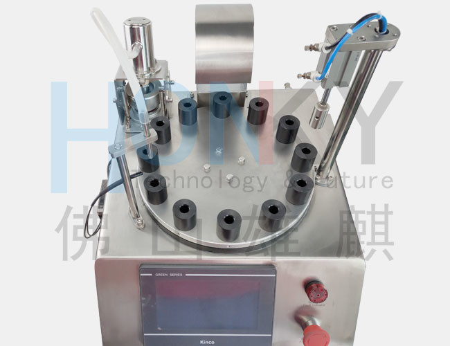2400 BPH Pharmaceutical Tube Filling Machine Teeth Whiten Gel Capsule Filler