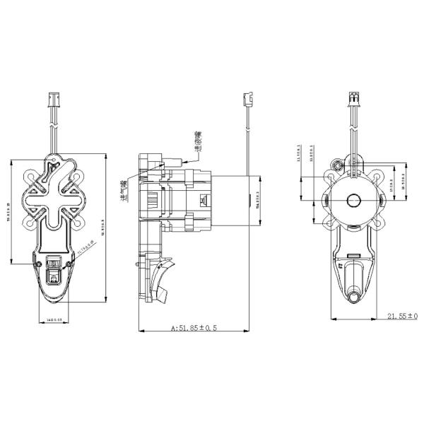 Water Liquid Gear Micro Peristaltic Pump More Than 650ML For Foaming Machine