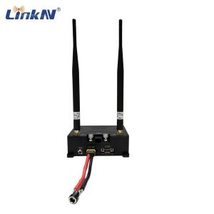 UAV Data Link 15km MESH Relay Multi-hops 82Mbps AES Encryption DC12V-24V 350MHz-4GHz Customizable