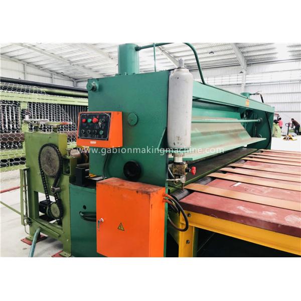 High Speed Gabion Mesh Machine , Wire Weaving Machine With 25r/Min Spindle Speed