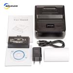 80mm Portable Thermal Printer with Android Handheld Mobile POS and Bluetooth