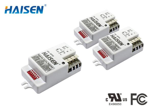 Quality Wall Mounted Outdoor Microwave Sensor Adjustable Detection Area Via DIP Switch for sale