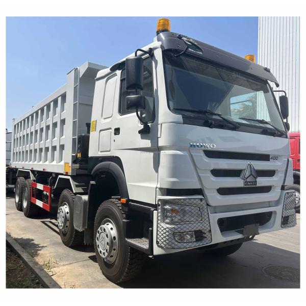 Second Hand 6x4 8x4 Howo 12 Wheeler Dump Truck 375 Tipper Truck For Highway Transportation