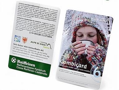 Customizable RFID Paper Ticket 13.56MHz Frequency 86x54mm RFID Train Ticket