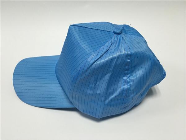 Quality Static Dissipative ESD Safe Clothing ESD Hat Unisex Design With Buckle For Size Adjustment for sale