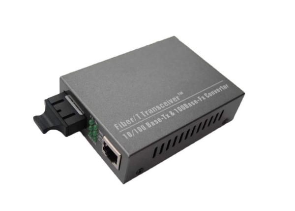 Quality 100M Singlemode / Multimode Fiber Optic Media Converter for Ethernet for sale