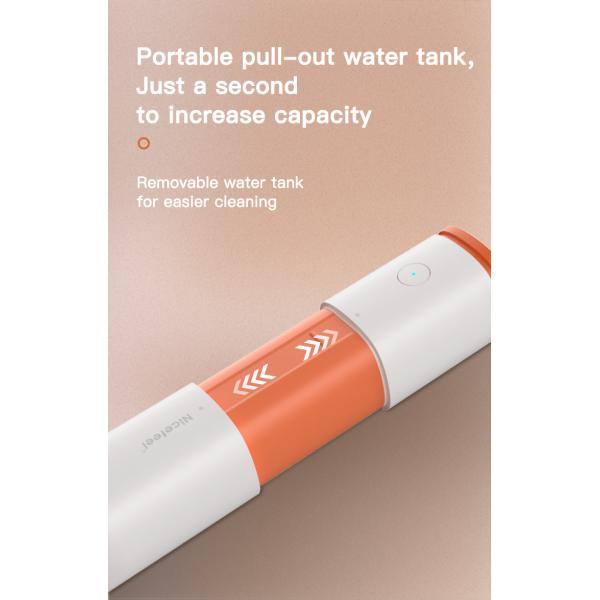 Lipstick Shape Mini Water Flosser 800mah Battery Electric Tooth Flosser