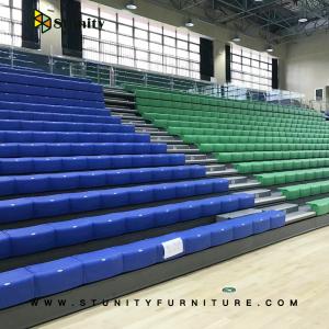 China STUNITY Durable Retractable Stadium Bleacher Chairs wholesale