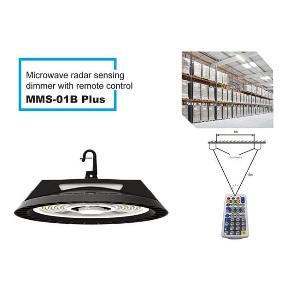 High Power 240W Warehouse High Bay Lighting 145LM/W Quick Replacement