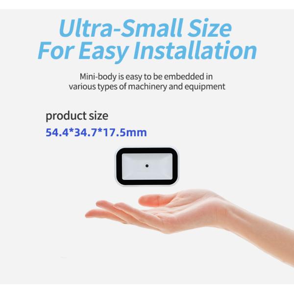 Customized Fixed Mount Barcode Reader Compact 1D Bar Code Scanner Embedded
