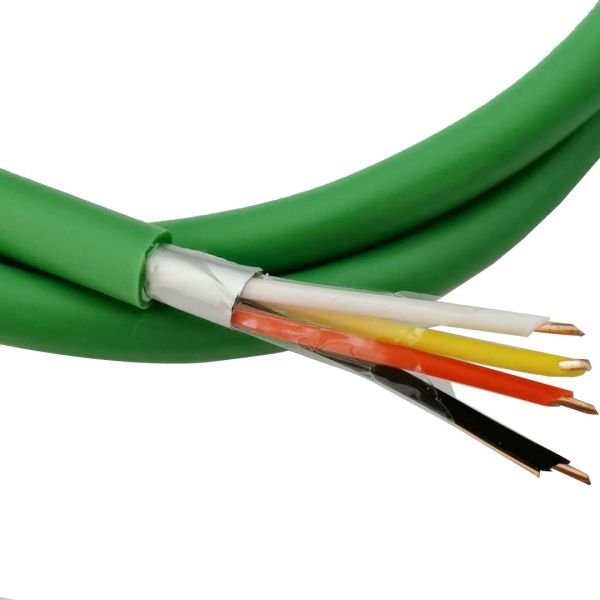 4C/2P 0.8mm Solid BC EIB BUS Cable PVC / LSZH Jacket For Smart Home Applications