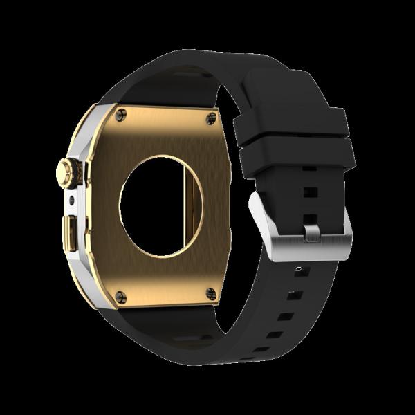 Carbon Fiber Square 45mm Watch Case With Scratch Resistant Features