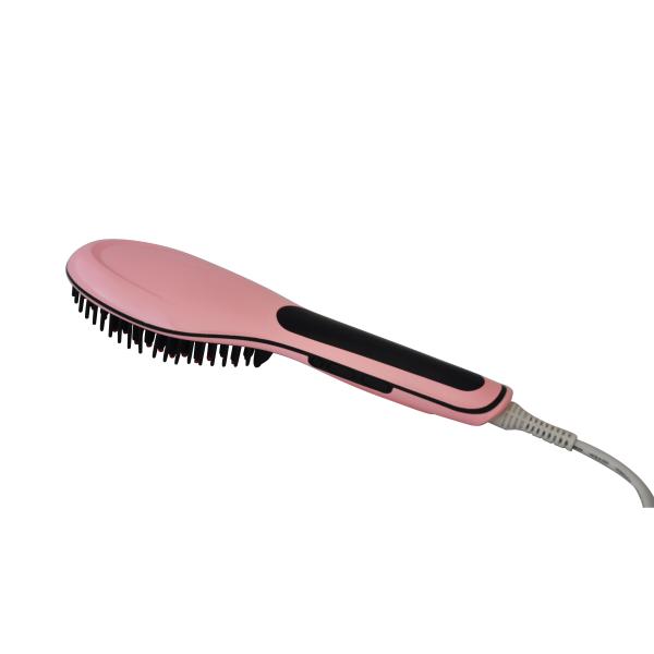 China Heat straightening hair brush wholesale