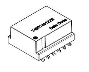 China 7490140122B 10/100 Base-T SMT Transformer Magnetic Module wholesale