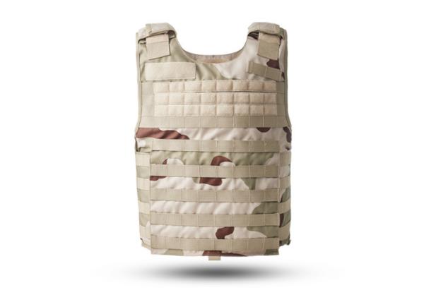 Quality 28 Layers Tactical Ballistic Vest , Polyester Outer Lightweight Bullet Proof Vest for sale