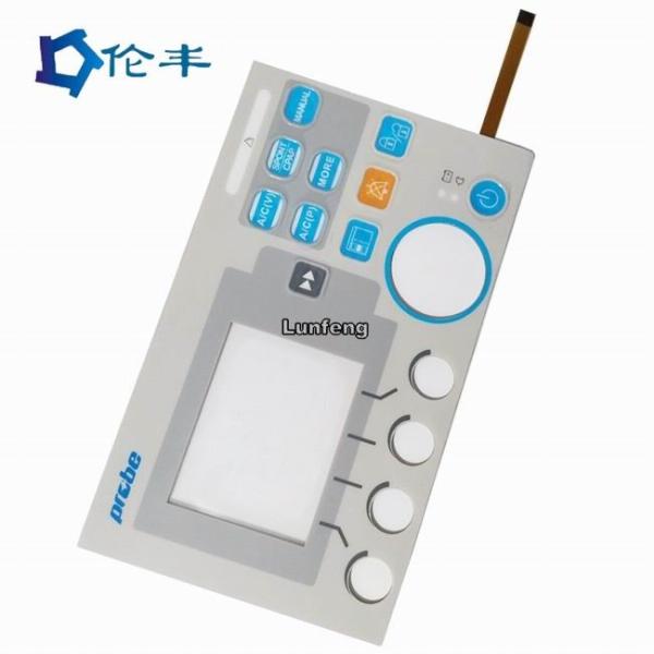 Quality Flex Tail FPC Membrane Switch PET V200 3M468 Membrane Control Panel for sale