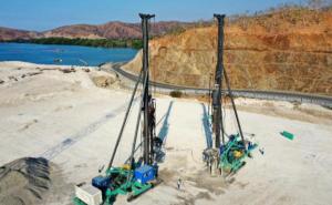 China Bvem Bottom Feed Vibroflot For Silty Clay Soil Improvement Dry Method Construction wholesale
