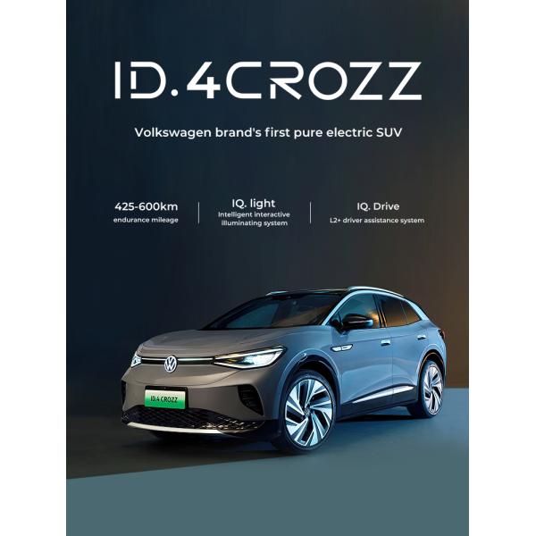 5 Door 5 Seat SUV Volkswagen Id 4 Crozz Four Wheel Drive Electric Cars EV 160km/H