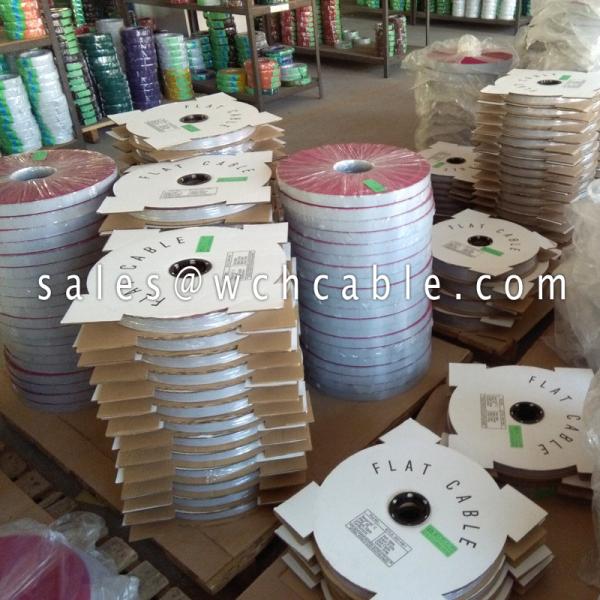 UL4411 XLPE Flat Ribbon Cable Tinned Stranded Copper Conductors 125C 300V