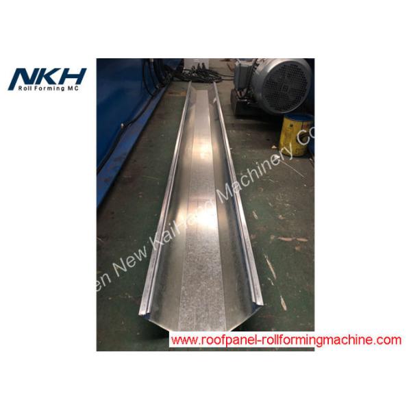 Roller Shutter Door Frame Roll Forming Machine / Steel Profile Making Machine